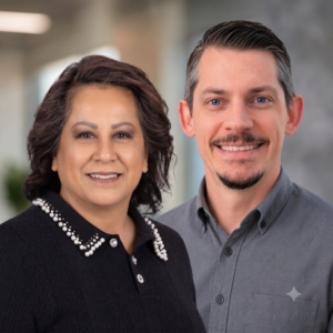 Denise Casanave and Trace Rosser