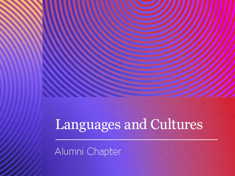 Languages and Cultures Alumni Chapter