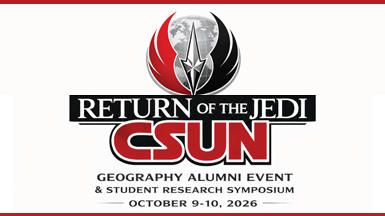 Return of the Jedi: Geography and Environmental Studies Department Event