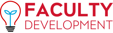 Faculty Development logo.
