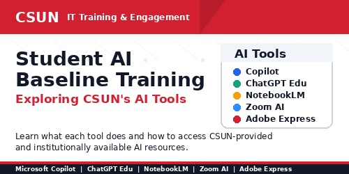 Student AI Baseline training