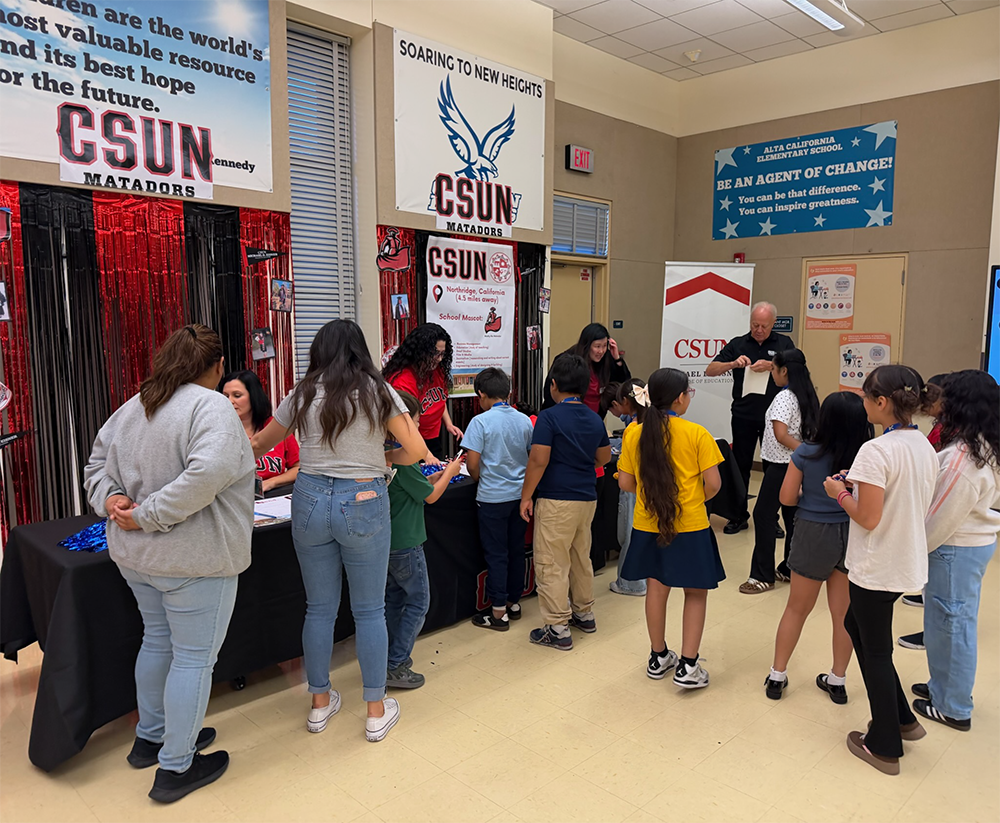 CTL at Alta Elementary School with students
